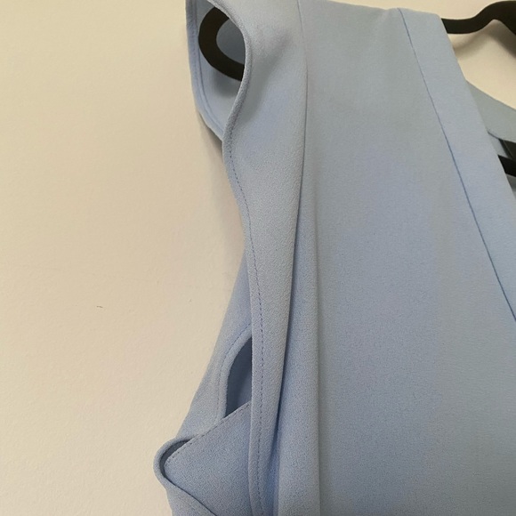 SOLD Zara | Light Blue Blouse - Picture 4 of 5